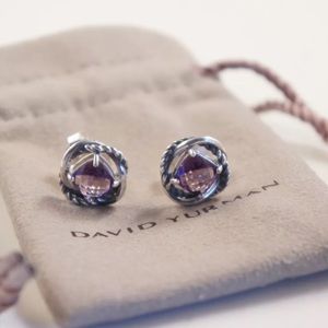 David Yurman amethyst earrings